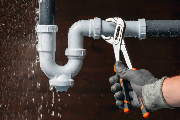 Professional Plumbing technician working in Upland, PA
